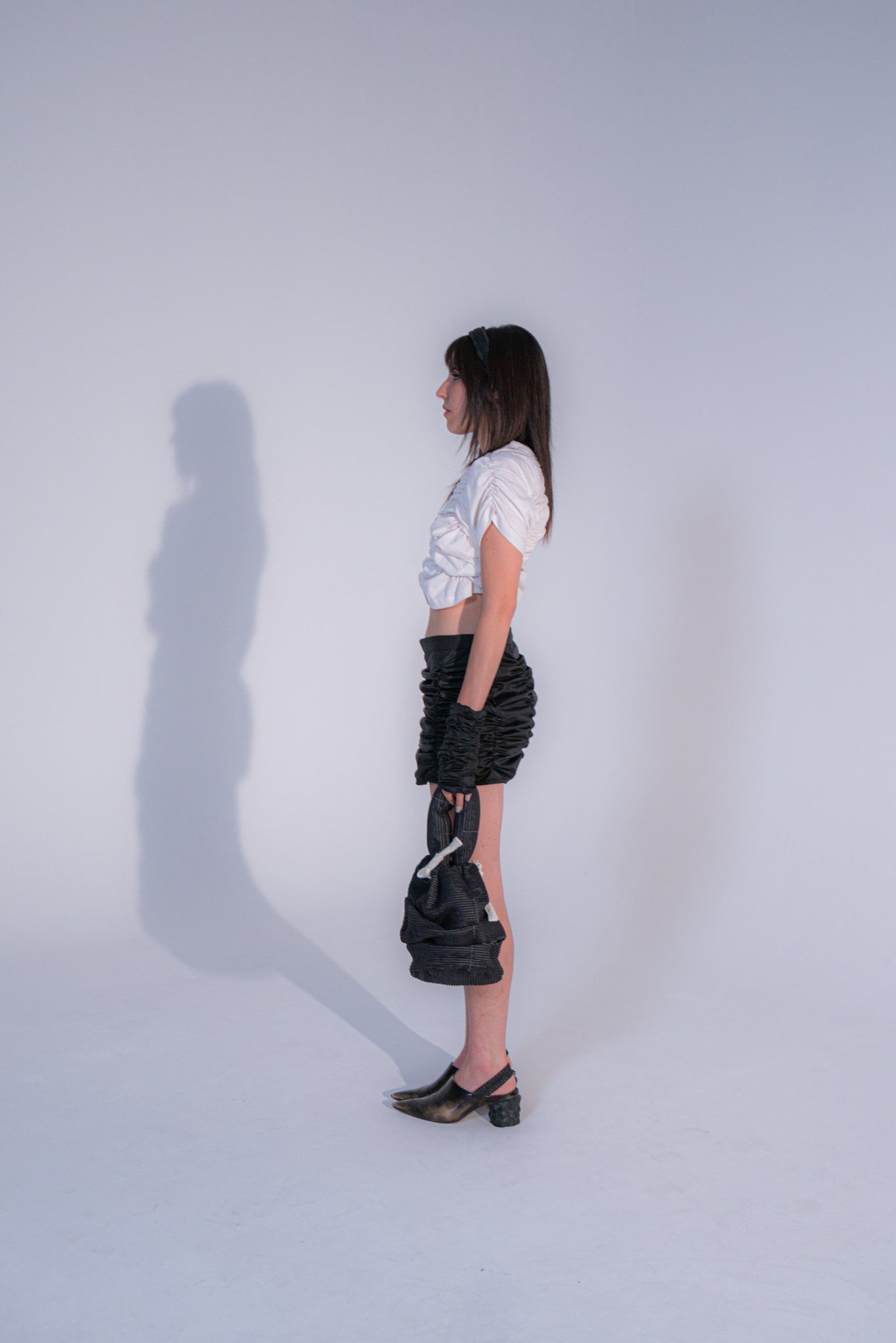 Ereshkigal Mini-Skirt Black
