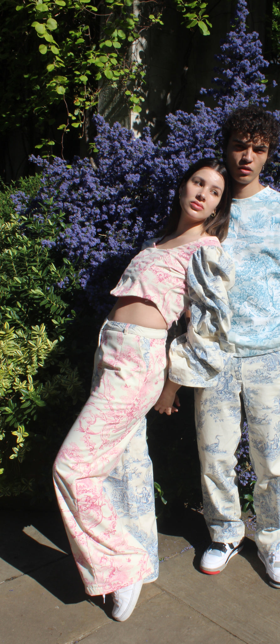 Pink and Blue Premium Pandora Pants